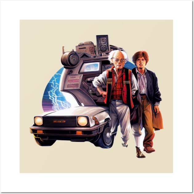 Back to the Future Wall Art by Perfectartss